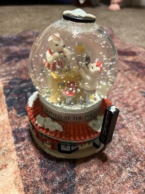 Vintage Coca Cola Snow Globe